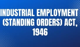 industrial disputes (standing orders) act 1946